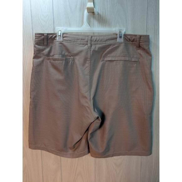 Da Hui Hybrid Shorts Men’s 38 Heather Gray Stretch Board Short Swim Golf Pockets - Picture 2 of 8